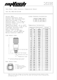 Syltech 10 Bar Combo Pressure / Temp Sensor 1/8" NPT